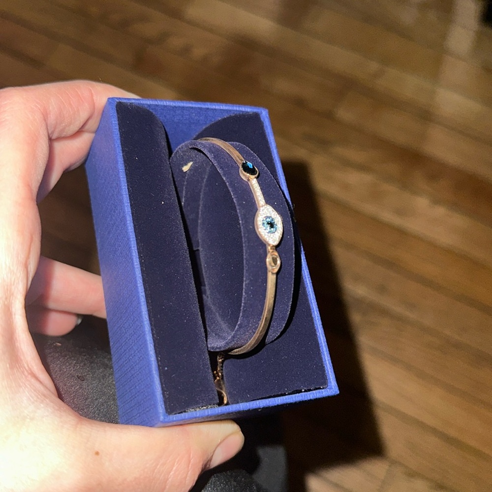 Swarovski evil eye bracelet